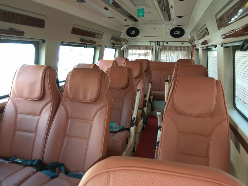 Tempo traveller 17 seater