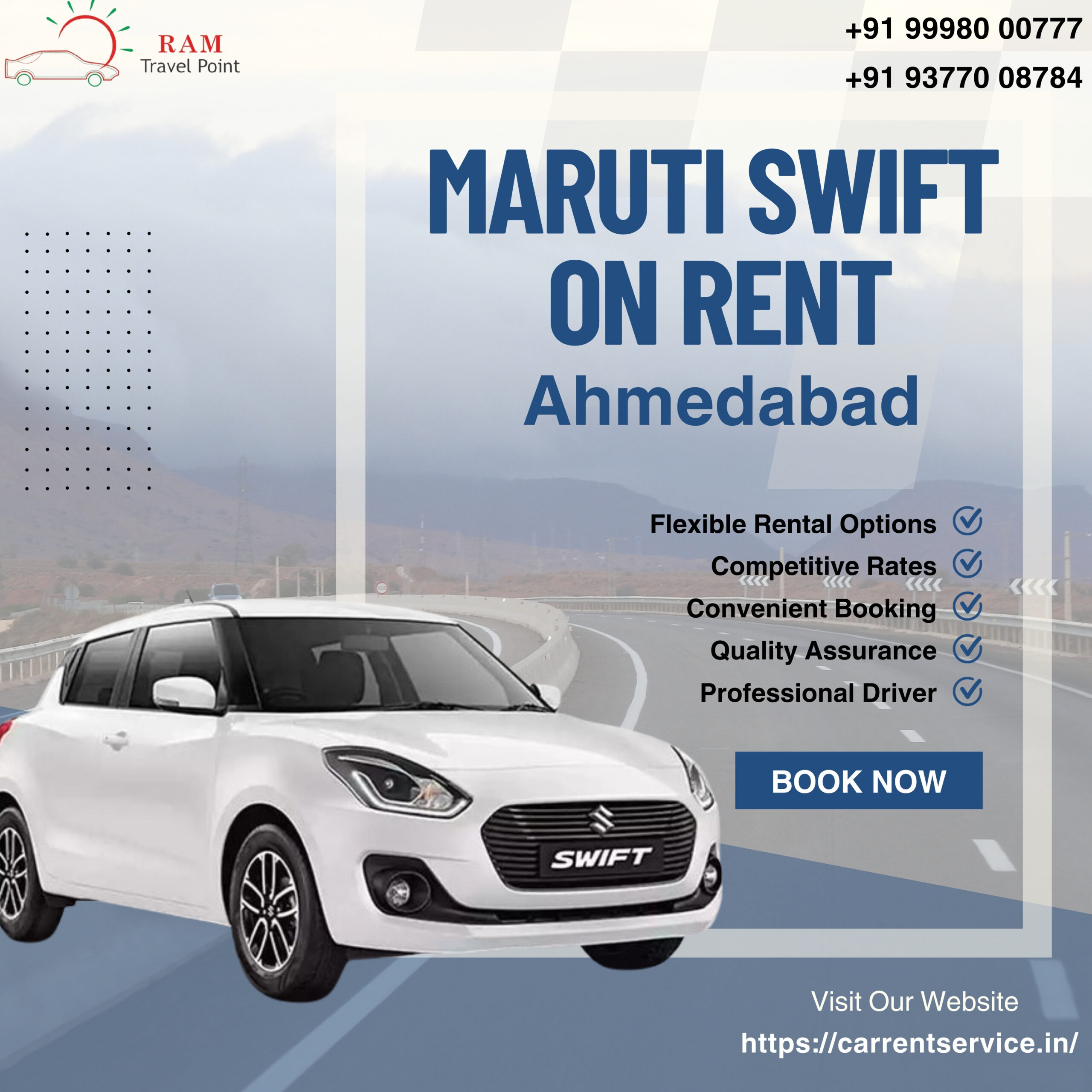Car Rental in Ahmedabad